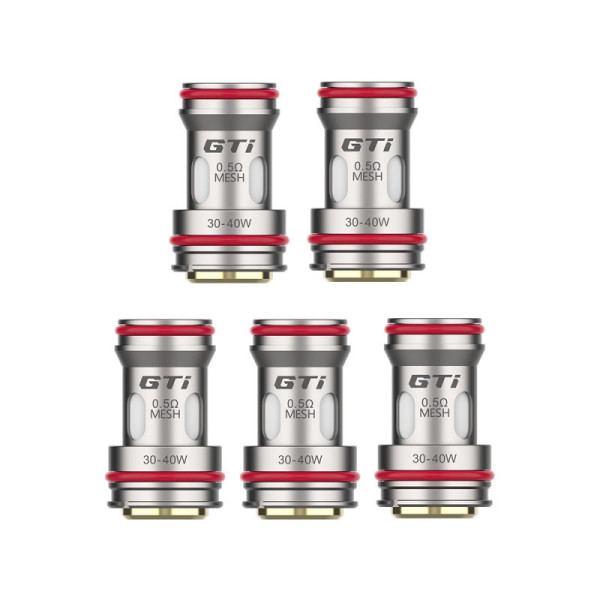 Résistances GTI 0.5 ohm - Vaporesso - Pack de 5