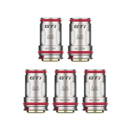 Résistances GTI - Vaporesso - 0.20 ohm Pack de 5