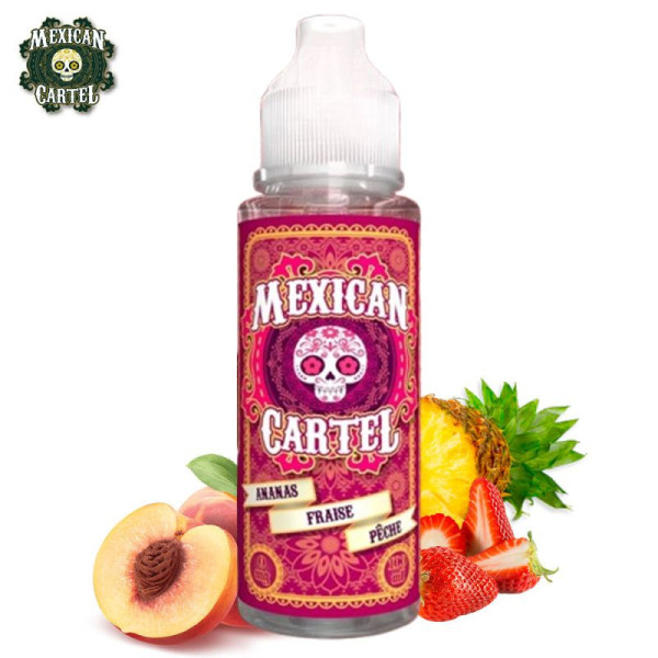Pineapple Strawberry Peach 100ml - Mexican Cartel