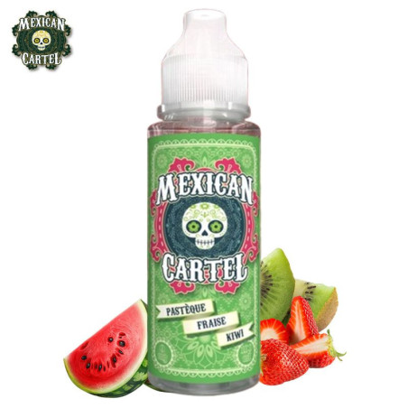 Watermeloen Aardbei Kiwi 100 ml - Mexican Cartel