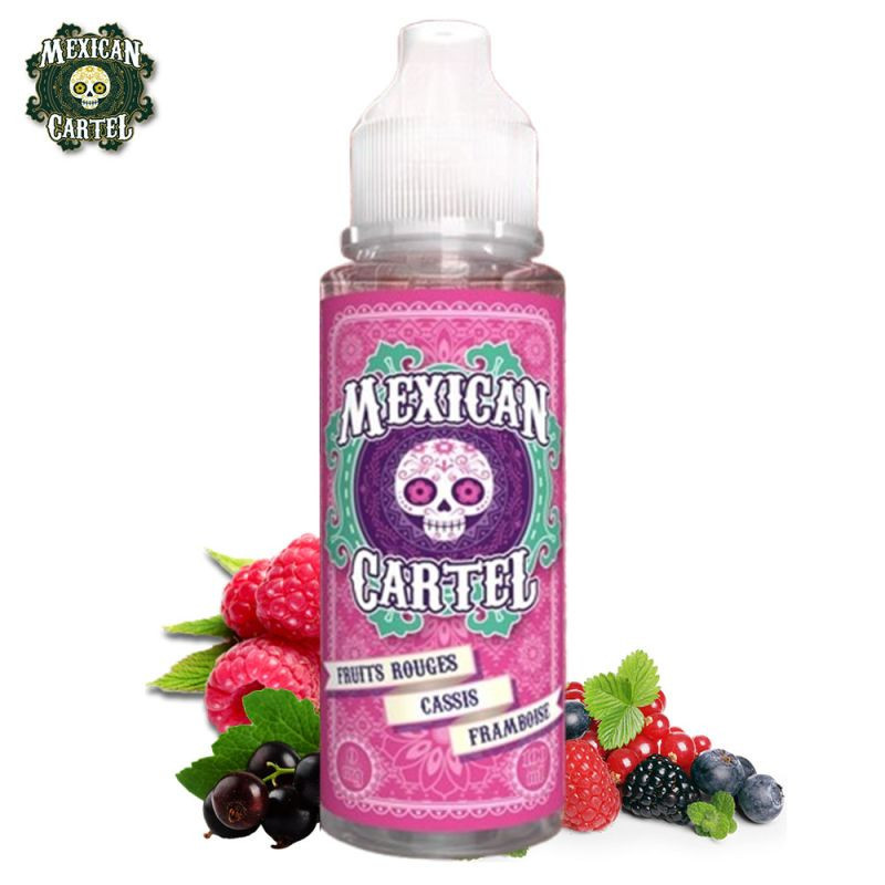 Fruits rouge Cassis Framboise 100ml - Mexican Cartel