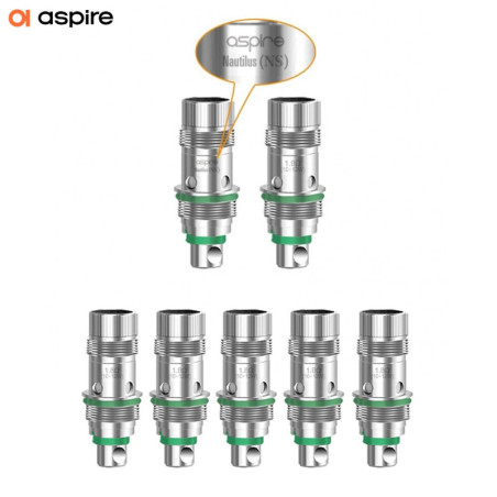 Résistances Nautilus AIO - Aspire - 1.8 Ohm Pack de 5