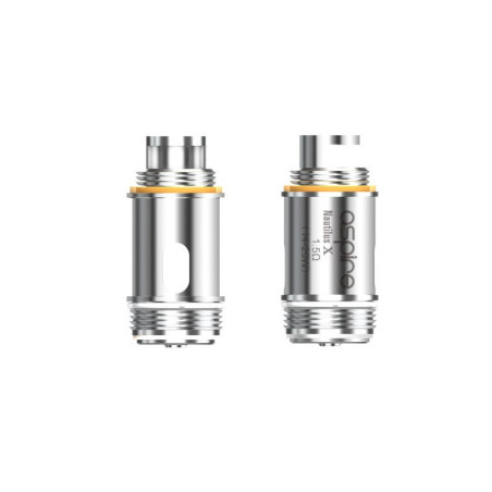 Résistances Nautilus X - Aspire - 1.8 Ohm Pack de 5
