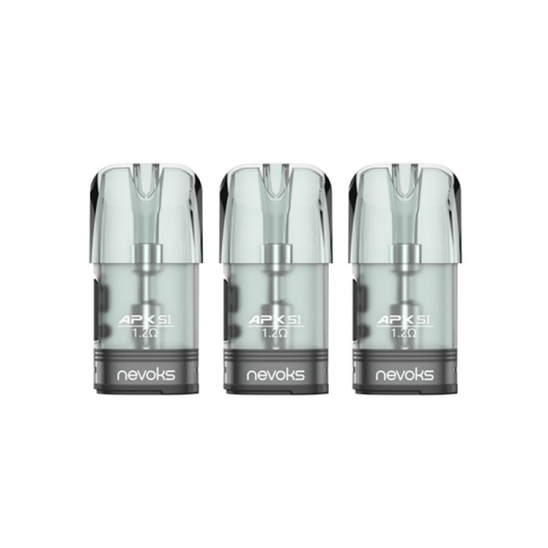 Pakket van 3 pods van 2 ml APX - Nevoks - 1,2 Ohm - Vervangingscartridges