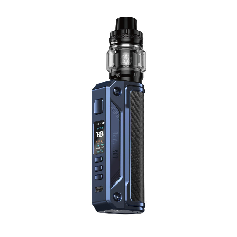 Kit Thelema Solo - Bleu/Carbone - Lost Vape