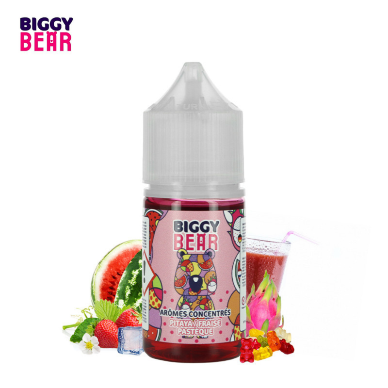 Arôme DIY Pitaya Fraise Pastèque 30ml - Biggy Bear