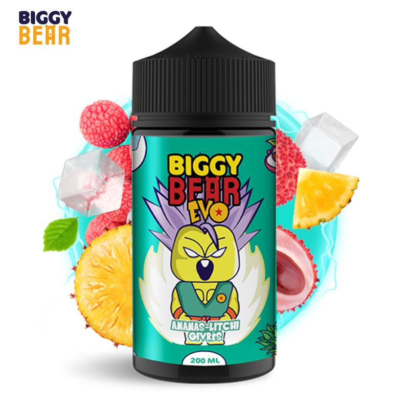Ananas-Litschi Givrés 200 ml – Biggy Bear