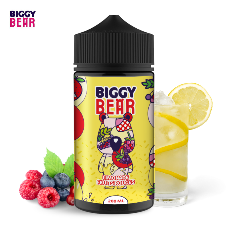 Limonade mit roten Beeren 200 ml – Biggy Bear