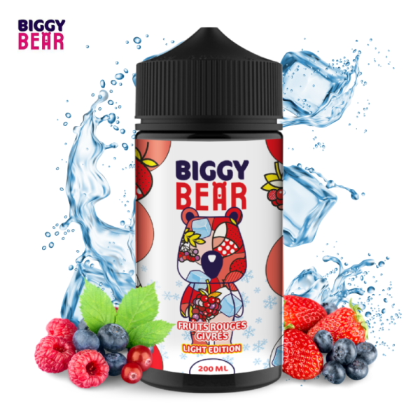 Fruits Rouges Givrés Light Edition 200 ml – Biggy Bear