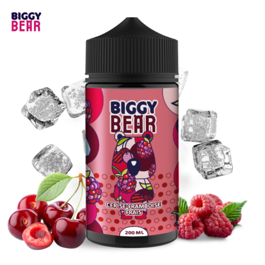 Kirsche-Himbeere-Erdbeere 200 ml – Biggy Bear