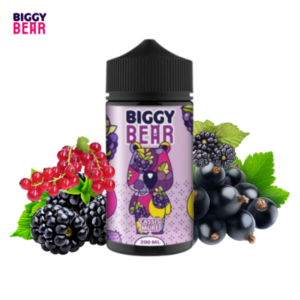 Blackcurrant & Blackberry 200ml - Biggy Bear