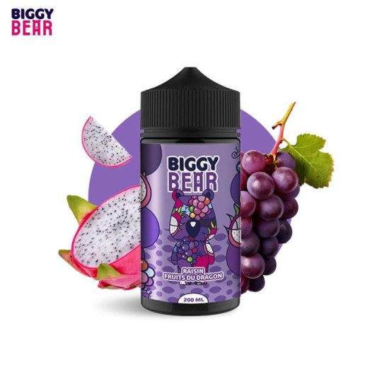 Druif & Drakenfruit 200 ml - Biggy Bear