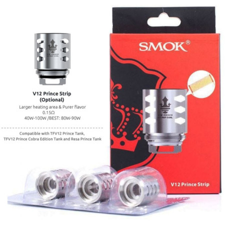 Résistances TFV12 P-Strip - Smok - 0.15 Ohm Pack de 3