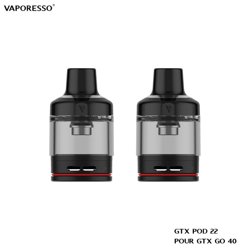Pack de 2 Pods GTX 22 3.5ml- Vaporesso