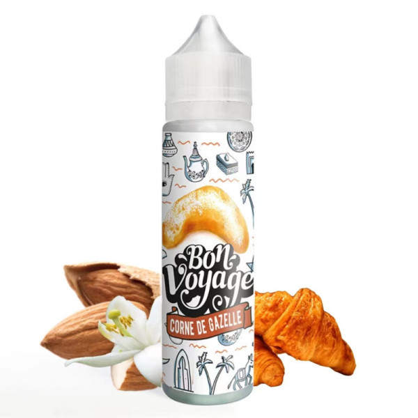 Corne de Gazelle 50 ml – Bon Voyage – Le Coq Qui Vape