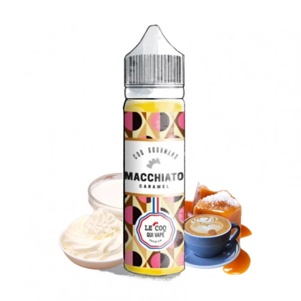 Macchiato Caramel 50ml - Le Coq Qui Vape