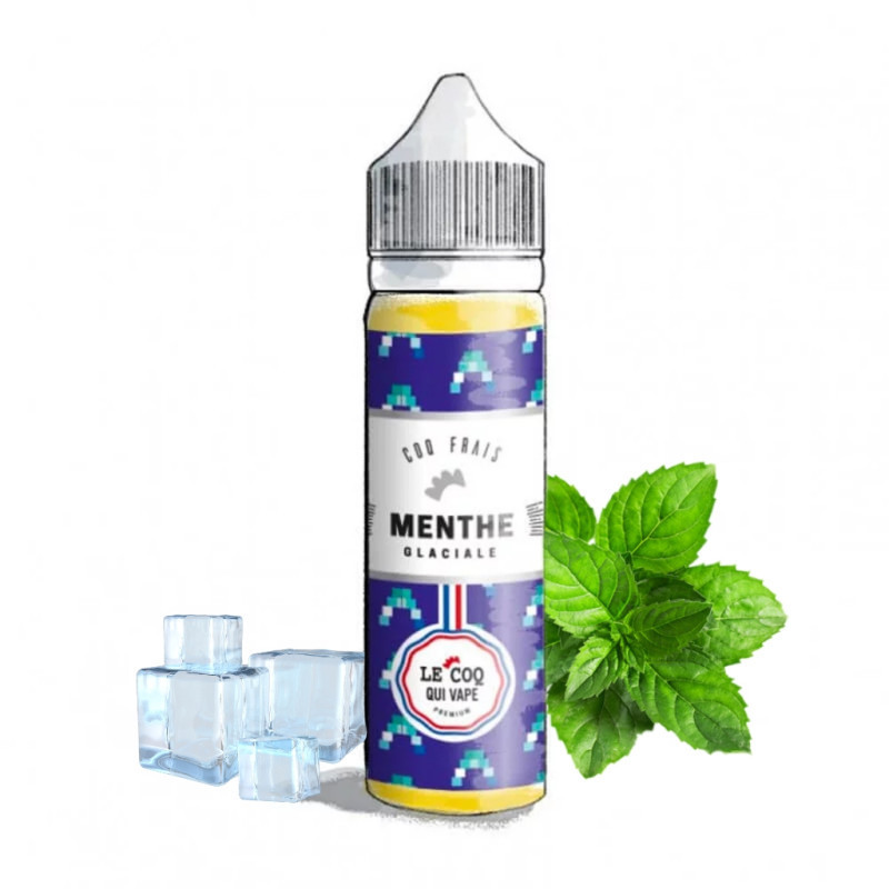 Menthe Glaciale 50ml - Le Coq Frais - Le Coq Qui Vape