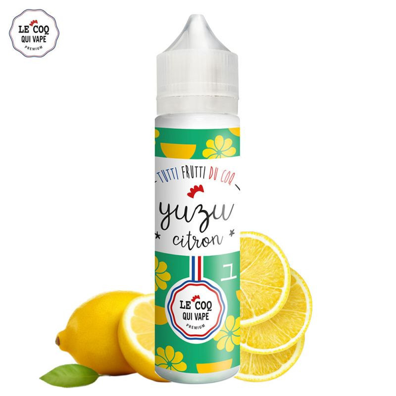 Yuzu-Zitrone 50 ml – Tutti Frutti du Coq – Le Coq qui Vape