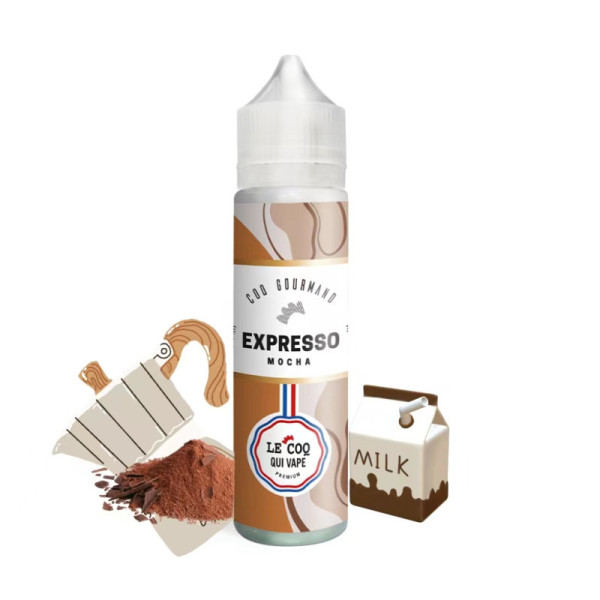 Expresso Mocha 50 ml – Le Coq Gourmand – Le Coq qui Vape