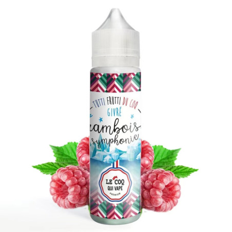 Framboise Symphonie Givré 50ml - Tutti Frutti du Coq - Le Coq qui Vape