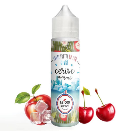 Cerise Pomme Givrée 50ml - Tutti Frutti du Coq - Le Coq qui Vape