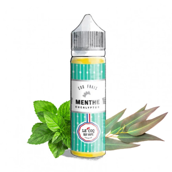 Menthe eucalyptus 50ml - Le Coq Frais - Le Coq qui Vape