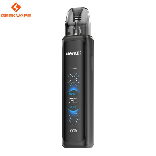 Kit Pod Wenax Q Ultra 1300mAh 3ml - GeekVape - Noir Carbon