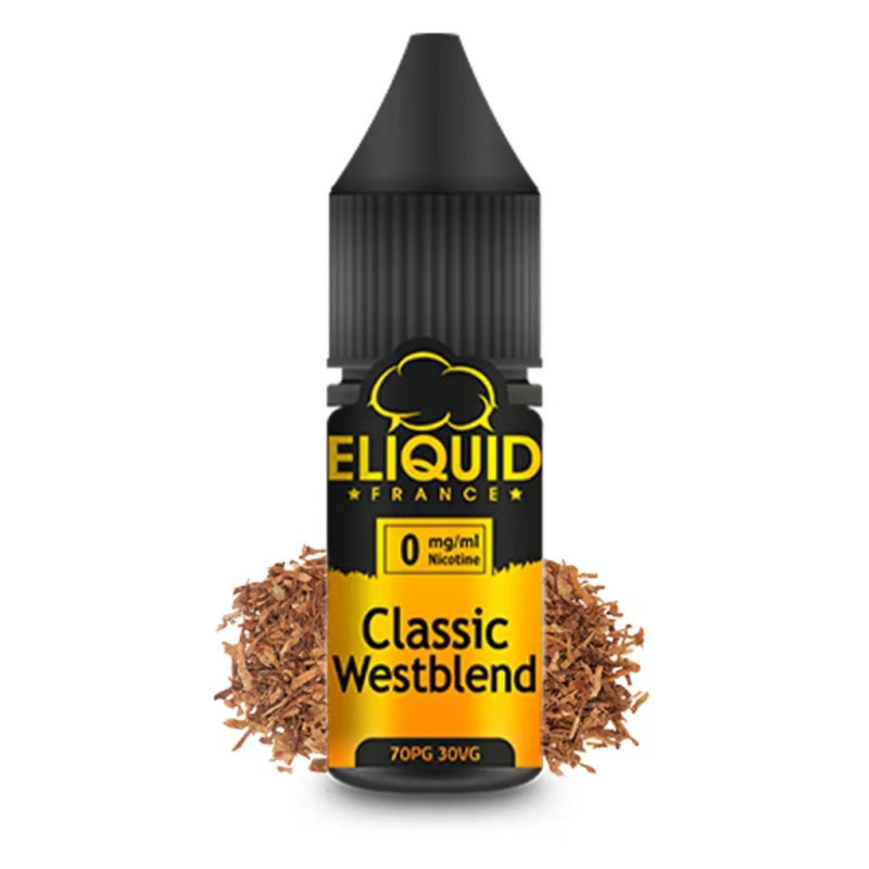 Classic Westblend 10 ml – E-Liquid Frankreich (Erhältlich in 0 mg, 3 mg, 6 mg, 12 mg, 18 mg)