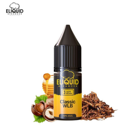 Classic WLB 10ml - Eliquid France (Disponible en 0mg, 3mg, 6mg, 12mg, 18mg)