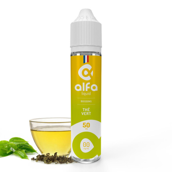 Thé Vert 50ml - Alfaliquid Boissons