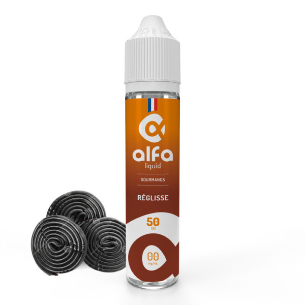 Liquorice 50ml - Alfaliquid Gourmands