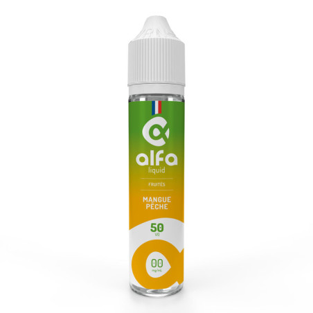 Mango-Pfirsich 50 ml – Alfaliquid Fruchtig