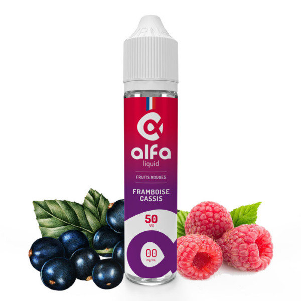 Himbeere-Johannisbeere 50 ml – Alfaliquid Fruchtig