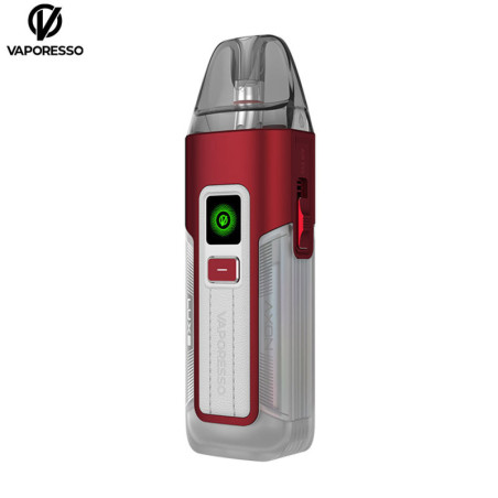 Pod Luxe X2 2000mAh - Vaporesso Blanc Ruby : Vapeur Puissante et Intense, Résistances GTX, Capacité 5ml