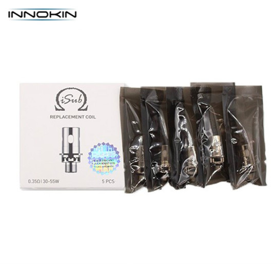 iSub Plex3D-coils - Innokin - 0,35 Ohm, set van 5