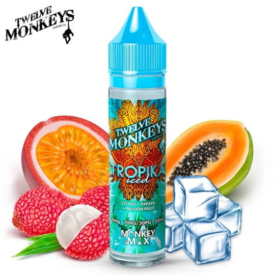 Tropika Iced 50ml - 12 Monkeys