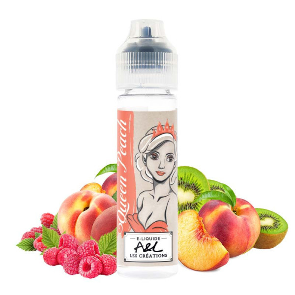 Queen Peach 50ml - Les créations - A&L Arome & Liquide