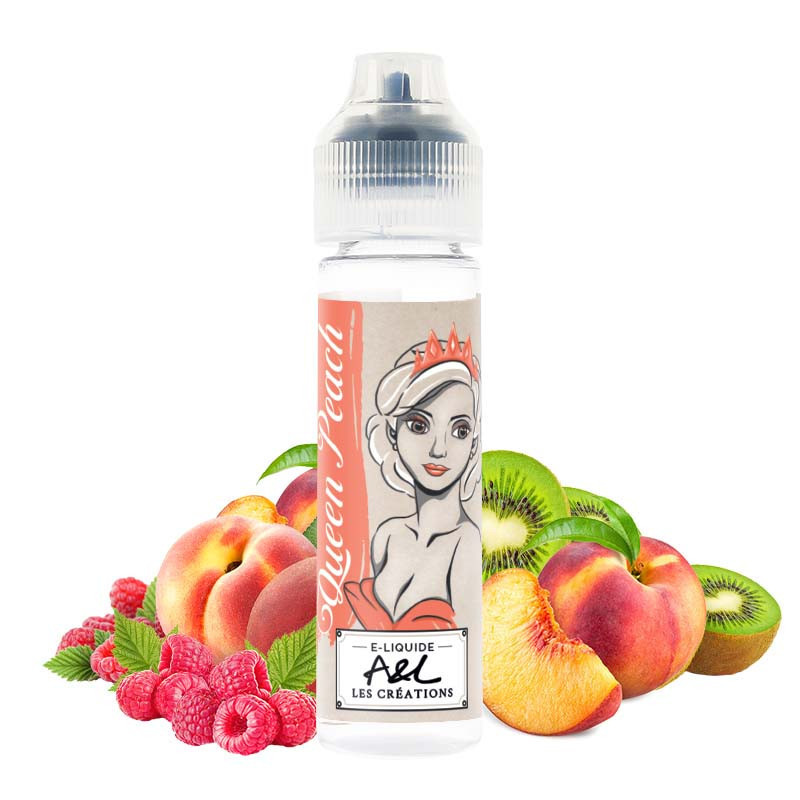 Queen Peach 50ml - Les créations - A&L Arome & Liquide
