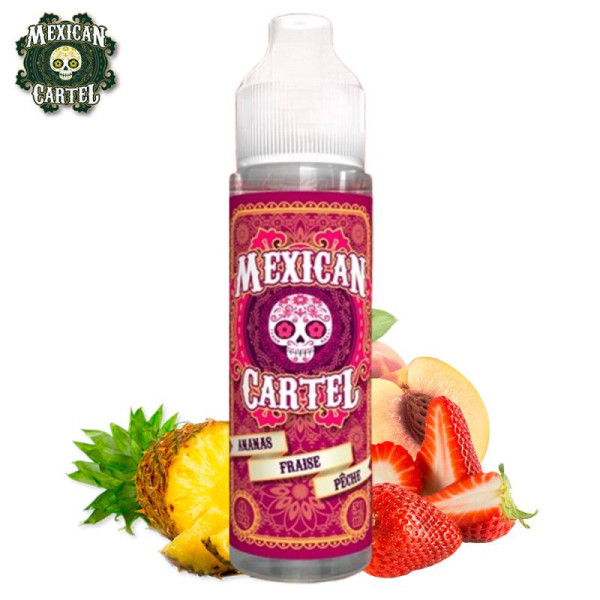 Ananas-Erdbeere-Pfirsich 50 ml – Mexican Cartel