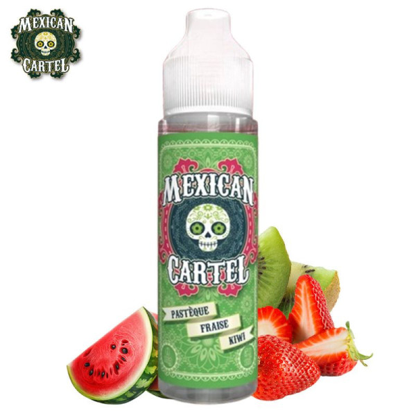 Pastèque Fraise Kiwi 50ml - Mexican Cartel