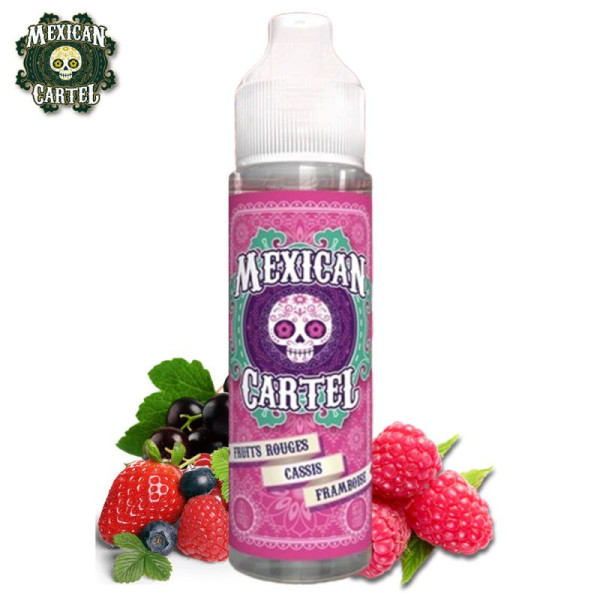 Red Berries, Blackcurrant & Raspberry 50ml - Mexican Cartel