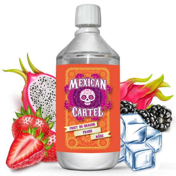 Dragon Fruit Strawberry Blackberry 1L - Mexican Cartel