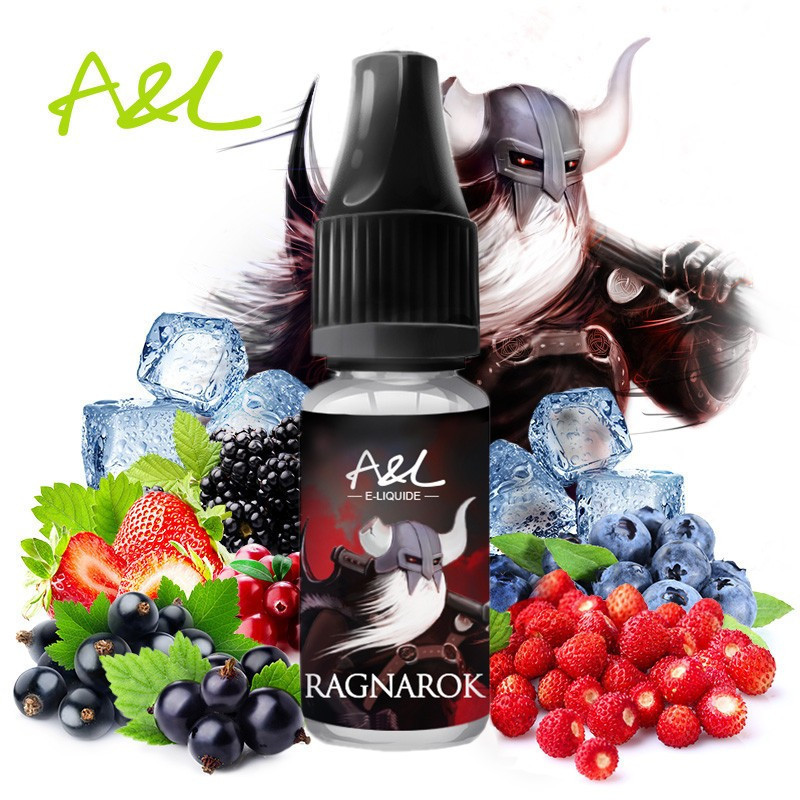 Ragnarok 10 ml - A&L Arômes et Liquides (Verkrijgbaar in 0 mg, 3 mg, 6 mg, 12 mg)