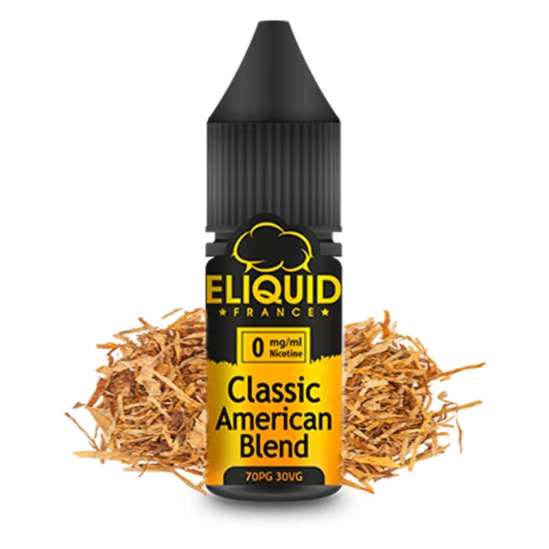 American Blend 10 ml – E-Liquid Frankreich (Erhältlich in 0 mg, 3 mg, 6 mg, 12 mg, 18 mg)