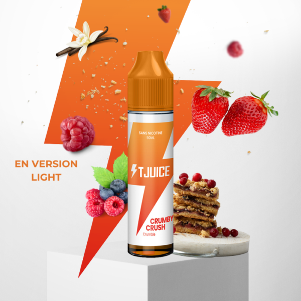 Crumby Crush Light 50ml - T-Juice