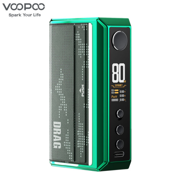 Box Drag 5 – Gradient Green  Voopoo: Leistung, Design und Technologie vereint