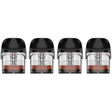 Pack of 4 Pod Luxe Q - 2ml - 1.2ohm - Vaporesso - Replacement cartridge