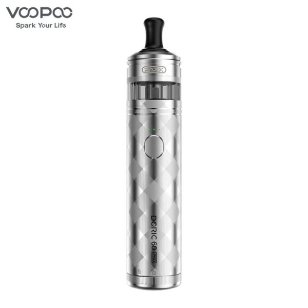 Pod Doric 60 Pro - Gris Silver - Voopoo : Puissance, polyvalence et simplicité
