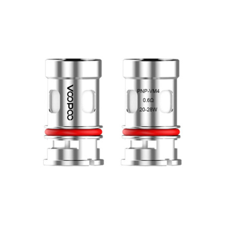 Résistances Pnp-VM4 - Voopoo - 0.6 Ohm Pack de 5