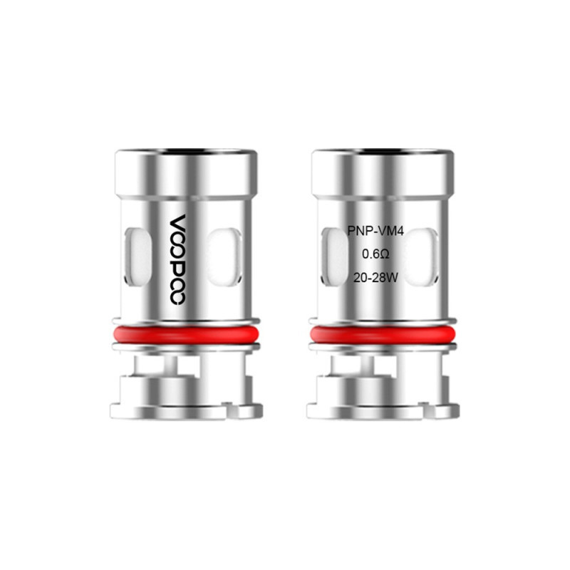 Résistances Pnp-VM4 - Voopoo - 0.6 Ohm Pack de 5
